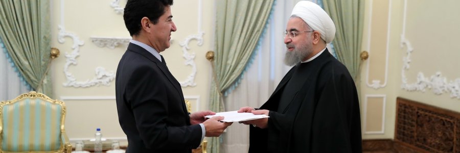 تقدیم استوارنامه سفیر اکوادور