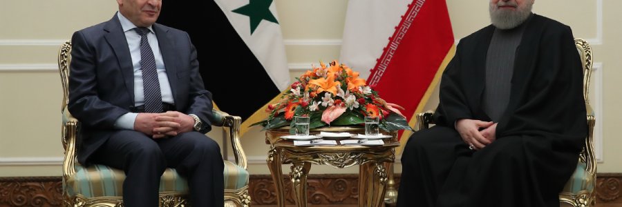 دکتر روحانی در دیدار معاون نخست وزیر سوریه