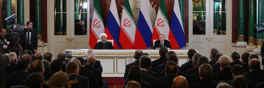 نشست مطبوعاتی مشترک با رییس‌جمهور روسیه