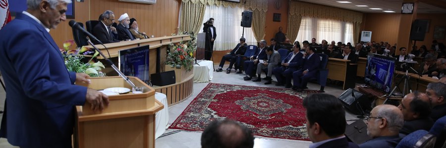 افتتاح همزمان پروژهای افتصادی و زیر بنایی در استان سمنان 