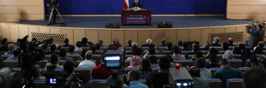 نشست خبری با رسانه‌های ایرانی و بین‌المللی