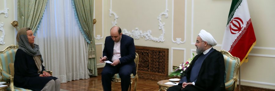 دیدار مسئول سیاست خارجی اتحادیه اروپا