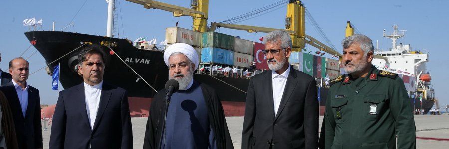 مصاحبه پس از بهره‌برداری فاز اول طرح توسعه بندر بین‌المللی شهید بهشتی چابهار