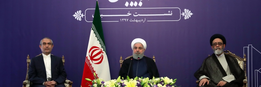 دکتر روحانی در نشست خبری استان آذربایجان شرقی
