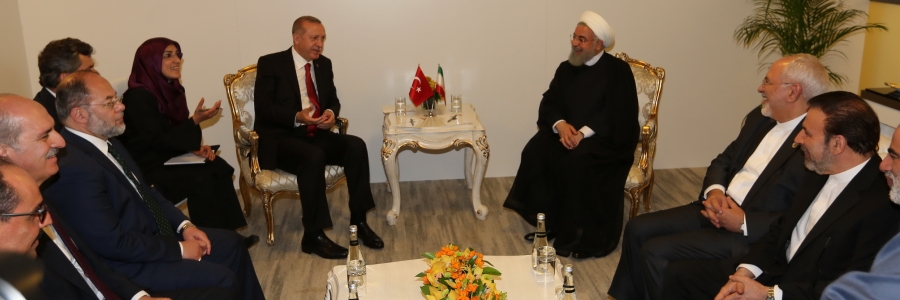 دکتر روحانی در دیدار رییس جمهور ترکیه

