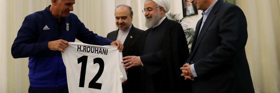 دیدار مسئولان وزارت ورزش، فدراسیون، بازیکنان و کادر فنی تیم ملی فوتبال