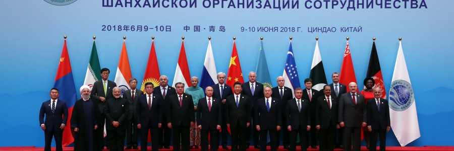 عکس یادگاری اجلاس سران عضو سازمان همکاری شانگهای