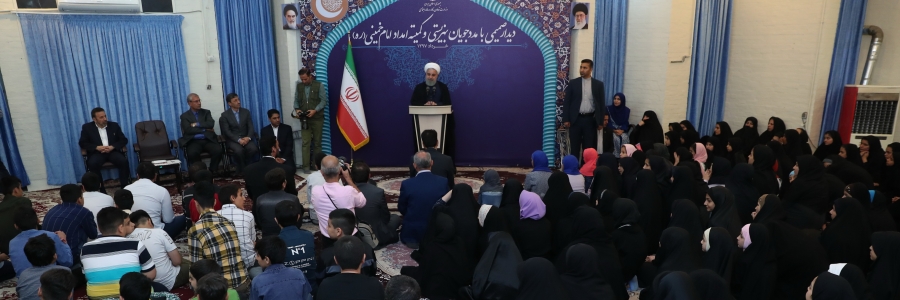 دیدار صمیمی با مددجویان بهزیستی و کمیته امداد امام خمینی(ره)