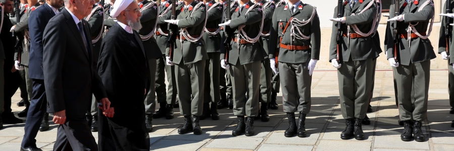 استقبال رسمی از سوی رییس جمهور اتریش