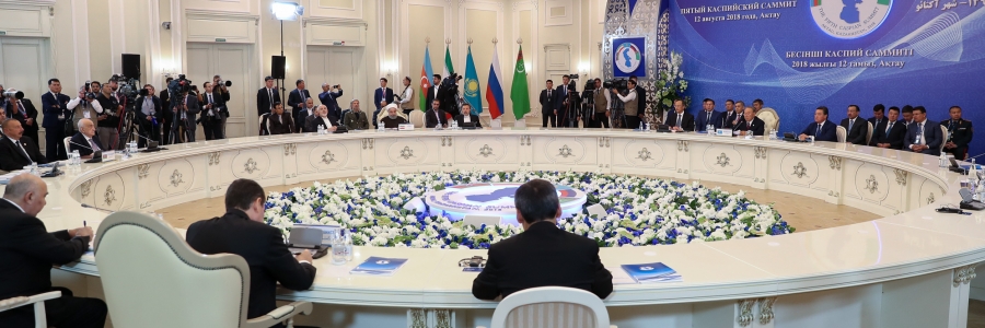 اجلاس سران کشورهای ساحلی دریای خزر در قزاقستان