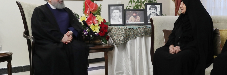 رئیس‌ جمهور در دیدارخانواده شهیدان محمود، احمد و علیرضا گرگ‌پور:

