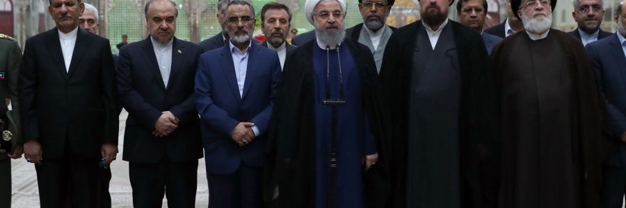 تجدید میثاق با آرمان‌های امام خمینی(ره) و شهیدان در هفته دولت