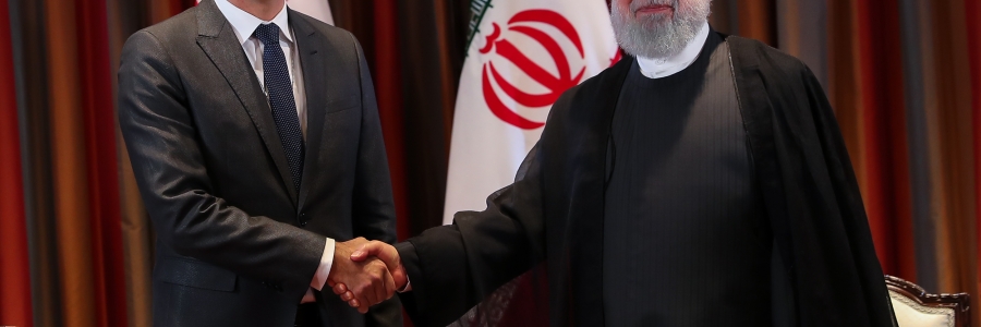 دکتر روحانی در دیدار رییس جمهور سوئیس
