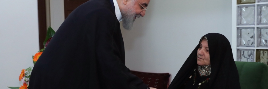 دیدار با خانواده شهیدان ملاعباسی