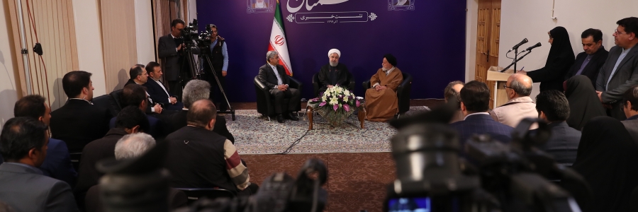 رییس جمهور در نشست خبری استان سمنان
