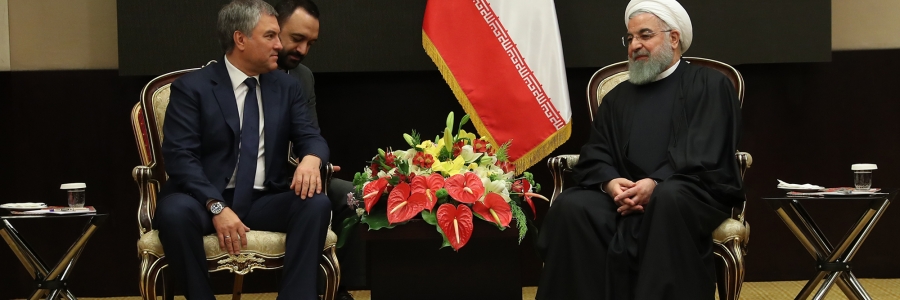 دیدار رییس مجلس روسیه