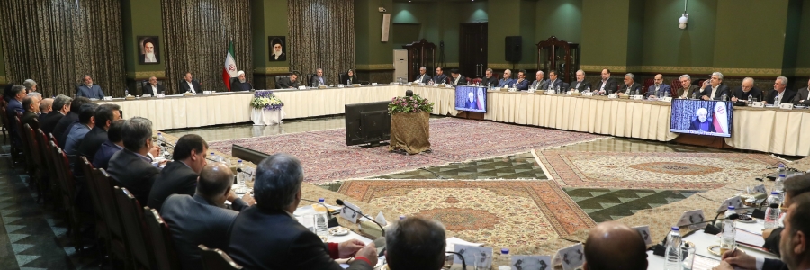 نشست مشترک هیات دولت و استانداران