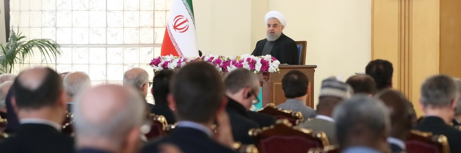 دیدار سفرا و رؤسای نمایندگی‌ها و سازمان‌های خارجی مقیم تهران