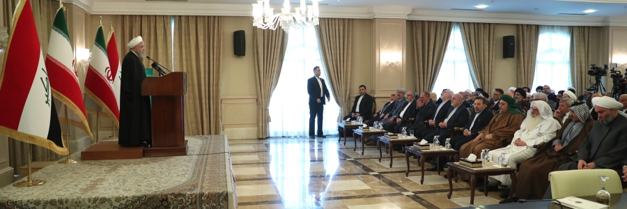 رئیس جمهور در جمع نخبگان عراق