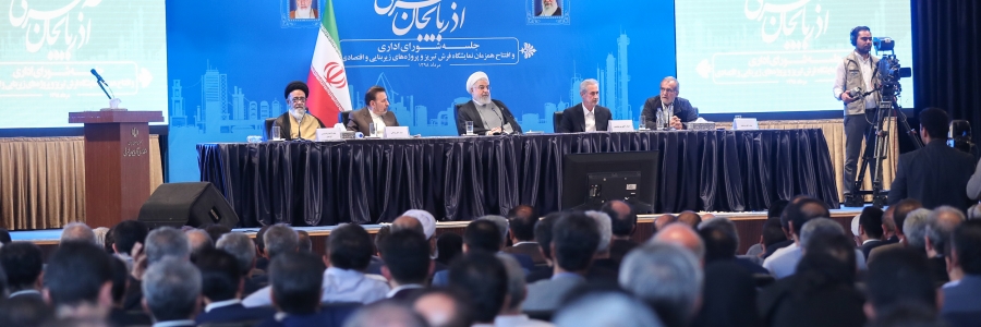 افتتاح پروژه های زیربنایی و اقتصادی استان آذربایجان شرقی