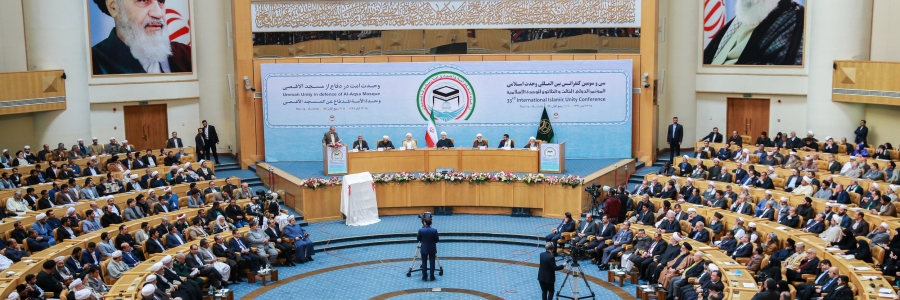 در آئین  افتتاحیه کنفرانس بین المللی وحدت اسلامی:  
در نامه ای به روسای کشورهای منطقه از آنان دعوت کردم از دشمنی‌ها و اختلافات دست بردارند/ اسرائیل و آمریکا دوست هیچ‌کس نیستند، اما ما دوست مردم عربستان، کویت، امارات، بحرین و مردم کشورهای منطقه و عاشق ملت فلسطین و گروه‌های مبارز و آزادی‌خواه هستیم
