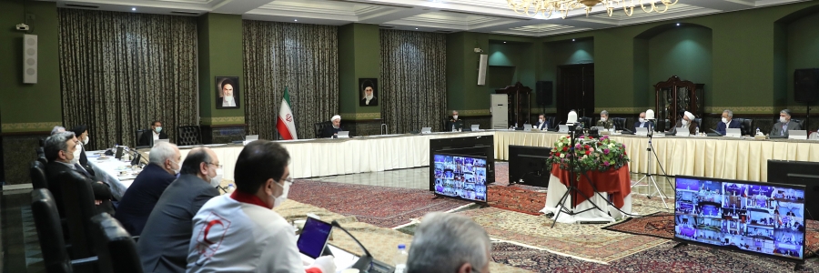 اولین جلسه ستاد ملی مدیریت بیماری کرونا در سال 1399