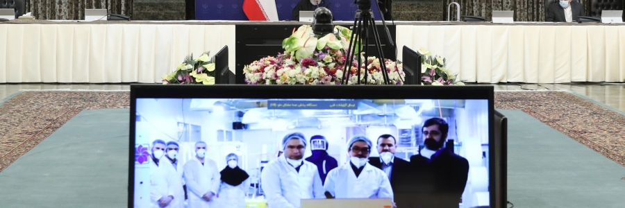 ویدئو کنفرانس با استانداران و روسای بخش های درمانی آذربایجان غربی ، خوزستان ، اردبیل و زنجان