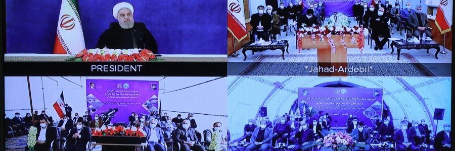 بدء تدشین 3 مشاریع صناعیة مرتبطة بوزارة الجهاد الزراعی برعایة رئیس الجمهوریة