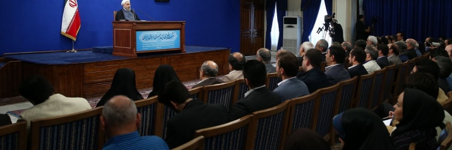 نشست خبری رییس جمهور با بیش از 250خبرنگار داخلی و بین المللی