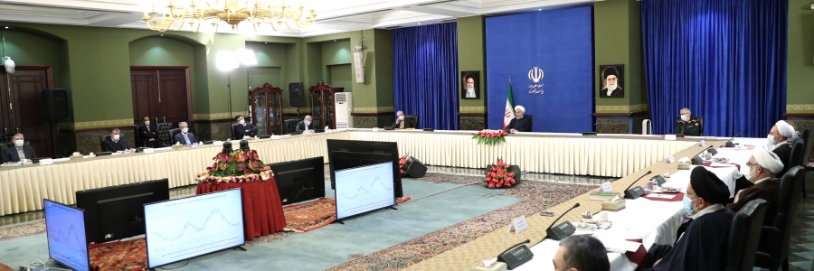 جلسه ستاد ملی مبارزه با کرونا

