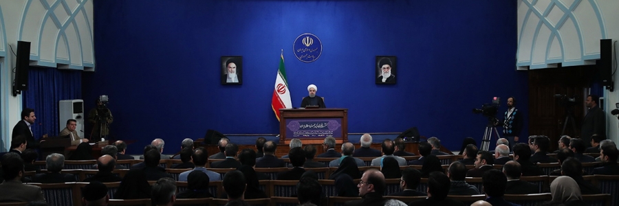 رییس جمهوری در نشست خبری با خبرنگاران داخلی و بین المللی