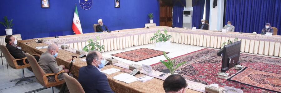 هرگونه سخن و حرکتی که به دروغ و با تحریف، مردم را مایوس و بی نشاط کند، خیانت بزرگ ملی است / شکستن تحریم ، مهار کرونا، تکمیل طرح های ملی، معیشت مردم و برگزاری انتخابات پرشور مهمترین وظایف دولت در 100روز پایانی است/ تلاش خواهیم کرد که کرونا مانع حضور مردم در انتخابات نباشد
