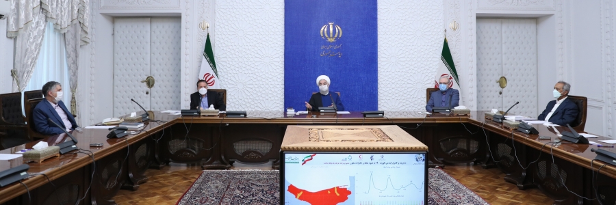 انفاق التکالیف المالیة للقاحات مضادة لکورونا نوع من الاستثمار/ أکد علی شفافیة فی عملیة التلقیح لمواجهة أی نوع من الاستغلال المحتمل/ من الضروری تنفیذ مشروع الادارة الذکیة لفرض القیود عبر اللجان المحافظیة لمواجهة کورونا/ اتخاذ التدابیر الخاصة من جانب قوات الشرطة لمواجهة الترددات و التنقلات غیر الضروریة فی المدن بالحالتین البرتقالیة و الحمراء/ شدد علی استخدام امکانیة العمل عن بُعد للموظفین من أجل خفض الترددات غیر الضروریة و ازدحام السیر