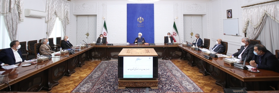 يجب ان يتعرف العالم كله علي جرائم ادارة ترامب المعارضة للبشرية بحق الشعب الايراني/ أكد علي ضرورة نشر وثيقة الجرائم الناتجة عن الحرب الاقتصادية المفروضة و وثيقة الصمود للشعب و ادارة مواجهة هذه الحرب المفروضة علي البلاد/ من اللازم تسجيل الحظر و الحرب الاقتصادية كجريمتين ضد البشرية/ اقرار الذين فرضوا الحظر علي ايران بهزيمتهم، دليل علي انتصار الشعب الايراني و الادارة المؤثرة لمواجهة هذه الحرب الاقتصادية/ ملحمة تزايد الانتاج الوطني متزامنا مع الضغوط الأجنبية القصوي فصل فاخر في تاريخ البلاد الاقتصادي