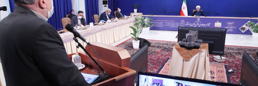 آیین بهره برداری از طرح های ملی وزارت بهداشت درمان و آموزش پزشکی