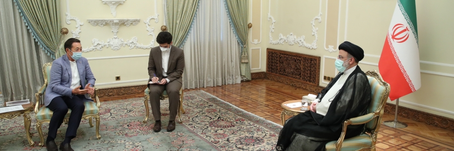 آیت‌الله رئیسی در دیدار مدیر اجرایی دبیرخانه سیکا