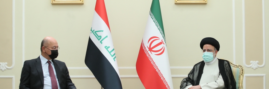 دیدار رییس جمهور عراق با آیت‌الله رئیسی