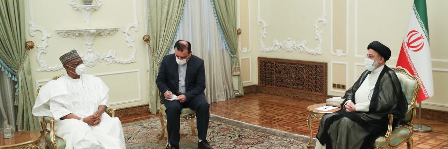 دیدار وزیر امور خارجه نیجریه با آیت‌الله رئیسی