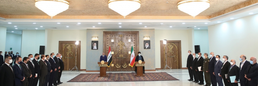 نشست خبری مشترک رییس جمهوری اسلامی ایران و نخست وزیر عراق