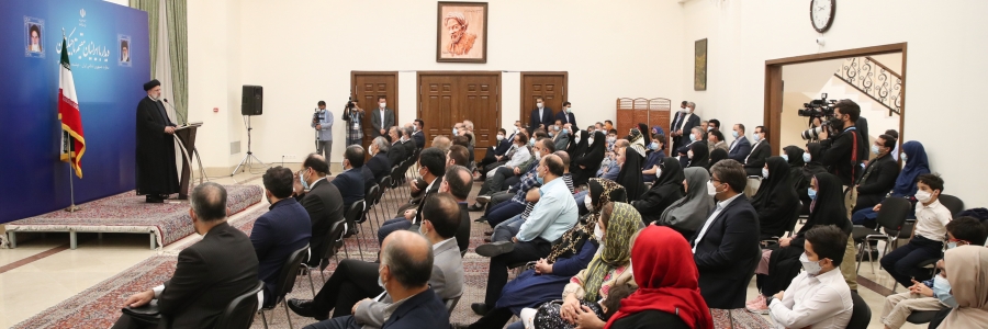 دیدار ایرانیان مقیم تاجیکستان با رئیس جمهور