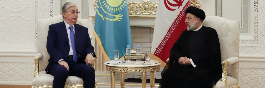 دیدار رئیس جمهور قزاقستان با دکتر رئیسی