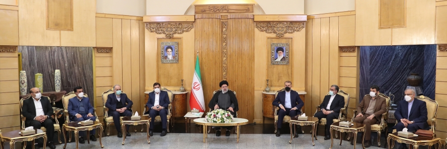 بازگشت رئیس جمهور از سفر ترکمنستان