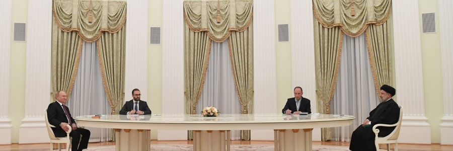 دیدار روسای جمهور ایران و روسیه