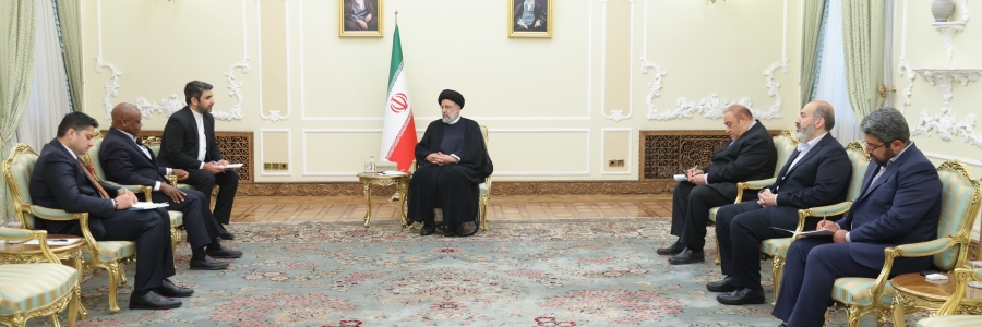 دیدار دبیرکل سازمان دی ۸ با رئیس جمهور