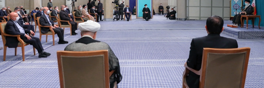دیدار رئیس‌جمهور و اعضای هیئت دولت با رهبر معظم انقلاب اسلامی