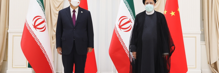 دیدار روسای جمهور ایران و چین