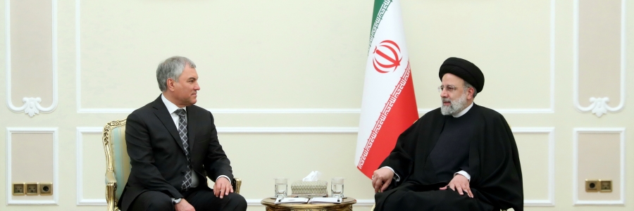 دیدار رئیس دومای روسیه