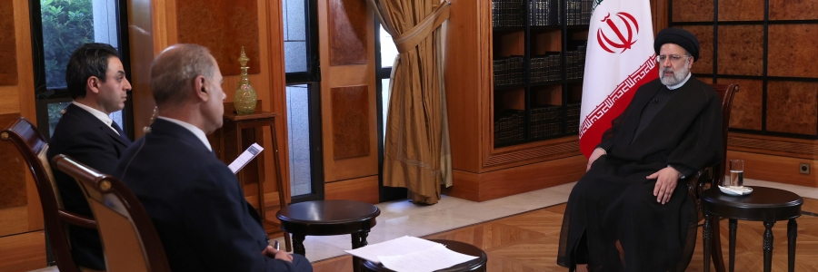 گفتگو با خبرنگاران شبکه تلویزیونی و خبرگزاری ملی سوریه