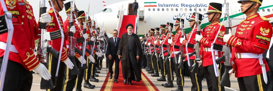 ورود رئیس جمهور به جاکارتا