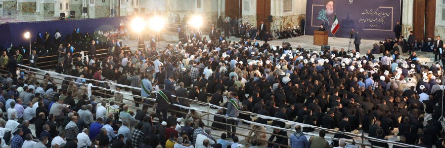 انقلاب امام، تمام معادلات سیاسی را در عالم بهم ریخت و معادلات جدید در عالم شکل گرفت/ کسانی که دل در گروی نظام دارند، اجازه سکون و یکجانشینی و ناامید کردن جامعه را ندارند/ امام همواره به کرامت زن و اعتلای جوانان نه تنها در سخن که در عمل توجه داشت